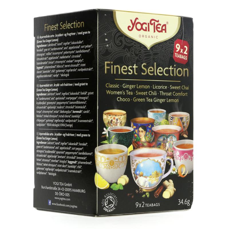 YOG-FINEST_16 Yogi Tea Organic Finest Selection - 34.6g - Image 1