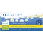 Natracare 16 Regular Organic Cotton Tampons with Applicator