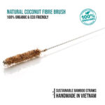Jungle Straws natural coconut fibre straw cleaning brush - Image 3