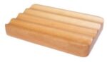 Wooden Soap Dish - Corrugated