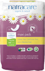 Compostable, Regular Maxi pads by Natra Care