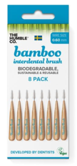 Interdental Bamboo Brushes 8 pack (3 sizes) - Humble Co. - Image 4