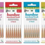 Interdental Bamboo Brushes 8 pack (3 sizes) - Humble Co.