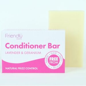 Lavender & Geranium conditioner bar by Friendly Soap