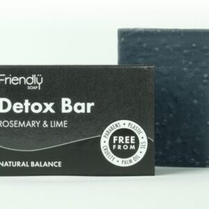 Charcoal detox bar by Friendly Soap