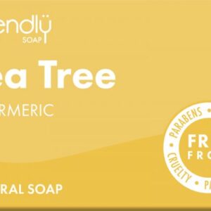 Tea Tree Soap Bar with Tumeric by Friendly Soap