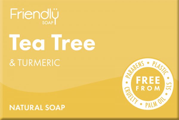 Tea Tree Soap Bar with Tumeric by Friendly Soap Tea Tree Soap Bar with Tumeric by Friendly Soap
