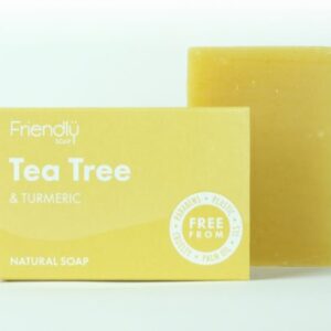 Tea Tree Soap Bar with Tumeric by Friendly Soap