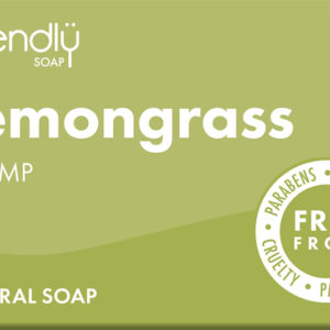 Lemongrass & hemp soap bar by Friendly Soap