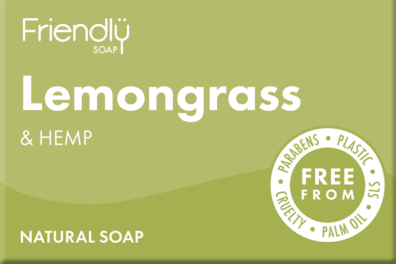 Lemongrass & hemp soap bar by Friendly Soap Lemongrass & hemp soap bar by Friendly Soap