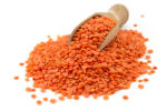 Red lentils, plastic free from our scoop shop