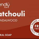 Patchouli & Sandalwood soap bar by Friendly Soap