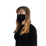 Humble Co Cloth Face Mask in Black - Image 2