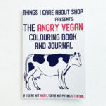 The Angry Vegan - colouring book and journal for adults