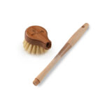 Wooden Dish Brush - long handle FSC Certified - Image 2