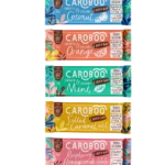 Caroboo bars in all five flavours