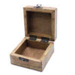 Whitewashed Wooden Box - Medium Size - Image 5