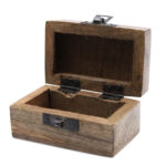 Whitewashed Wooden Pill Box - Image 4