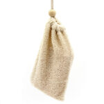 Natural Soap Pouch with Wooden Bead closure - Image 2
