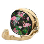 Round Jute Bag - Cherry Blossom + 3 more designs - Image 5