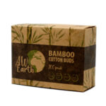 Image of brown box containing 200 cotton bamboo buds