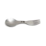 Metal spork - spoon one end and fork the other end