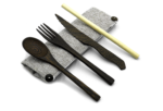 Eco-friendly Cutlery Set - Wooden Travel Utensils Reusable - Image 2