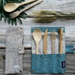 Bamboo Cutlery Set by Jungle Culture Eco (in 4 colourways)