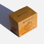 Cardboard box outer packaging for razor disposal tin