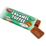 Jeavons Mint Caramel Toffee - Dairy Free in green packaging