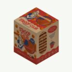Stroop Club Traditional Caramel Stroopwafels 8 pack in brown cardboard box