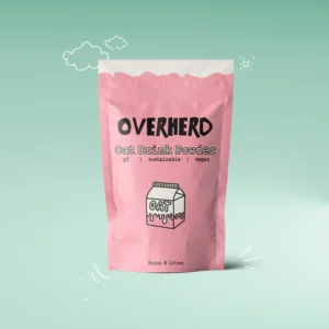 Overherd Oat Drink Powder pink packet